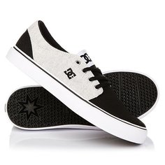 Кеды кроссовки низкие детские DC Trase Tx Se Black/White/Black