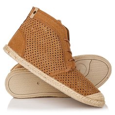 Кеды кроссовки высокие женские Roxy Flamenco Mid Ii Tan