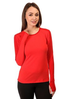 Термобелье (верх) женский Super Natural Nrg Ls Top Red