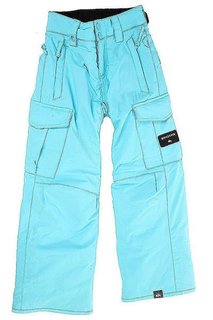 Штаны сноубордические детские Quiksilver Porter Bluefish