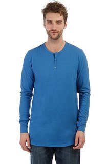 Лонгслив K1X Authentic Henley Mk2 Real Blue Heather