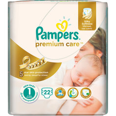 Подгузники Pampers Premium Care Newborn, 2-5 кг., 22 шт.