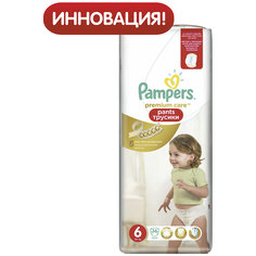 Подгузники-трусики Pampers Premium Care Pants, 16кг+, размер 6, 36 шт., Pampers