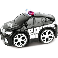 Машинка на радиоуправлении Police Car, черная, Blue Sea