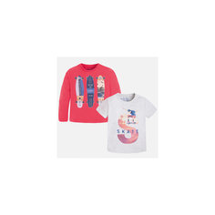 Комплект: футболка и футболка с длинным рукавом для мальчика Mayoral