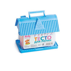 Тесто для лепки "Домик" 18 цветов + 3 формочки Molly