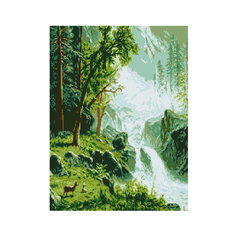 Картина мозаикой "Реки Кавказа", 40*50 см Molly