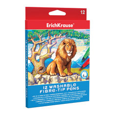 Фломастеры ArtBerry easy washable 12 цветов Erich Krause