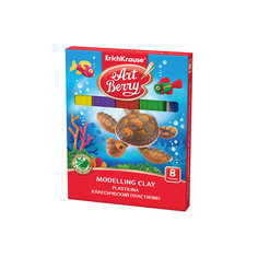 Классический пластилин ArtBerry с Алоэ Вера, 8 цветов, 144г, со стеком Erich Krause