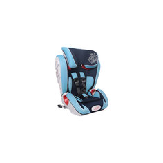 Автокресло Индиго Isofix 9-36 кг., SIGER, синий