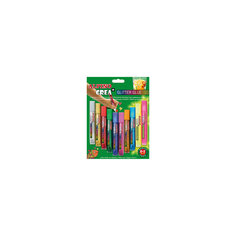 Гелевые карандаши CREA Classic&amp;Neon (гель-краски с блестками для декорирования), 8 Classic + 2 Neon = 10 цв. Alpino