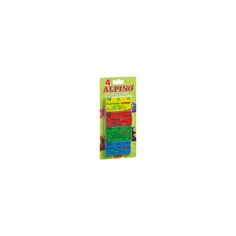 Набор пластилина, 4 * 50 гр = 200 гр, 4 цв. Alpino