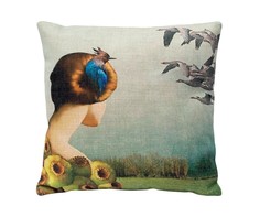 Подушка "Перелетные птицы" Object Desire