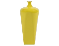 Ваза настольная "Vase Ceramic light mustard"