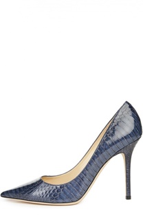 Кожаные туфли Abel с тиснением Jimmy Choo