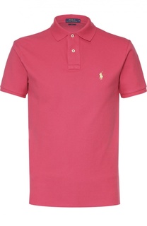 Хлопковое поло с короткими рукавами Polo Ralph Lauren