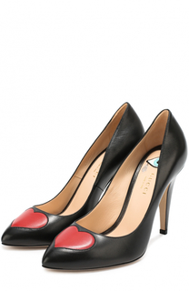 Кожаные туфли Molina с декором Gucci