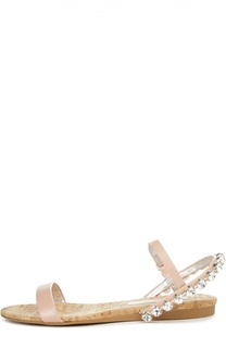 Сандалии с кристаллами Stella McCartney