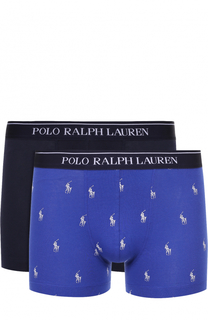 Комплект  из двух хлопковых боксеров с широкой резинкой Ralph Lauren