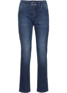 Классические стрейтчевые джинсы, cредний рост (N) (темно-синий) Bonprix