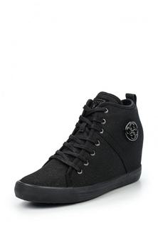 Кеды на танкетке Guess