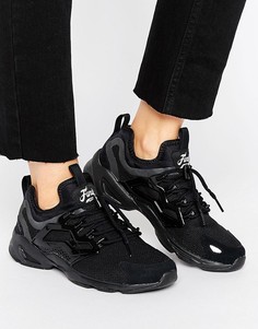 Кроссовки с голографической отделкой Reebok Fury Adapt - Черный