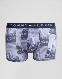 Трусы с принтом New York Tommy Hilfiger - Синий