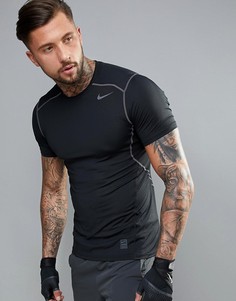 Черная футболка Nike Training Hypercool 801239-010 - Черный