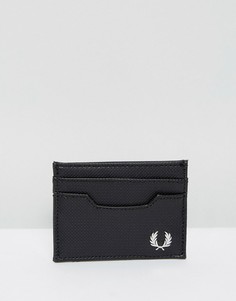 Черная кредитница из пике Fred Perry - Черный