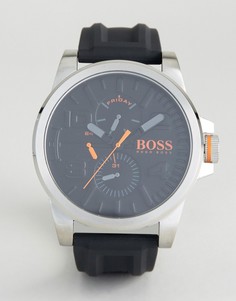 Часы с черным резиновым ремешком BOSS Orange By Hugo Boss Detroit Sport 1550006 - Черный