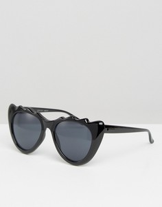 Оригинальные солнцезащитные очки кошачий глаз Minkpink - Черный