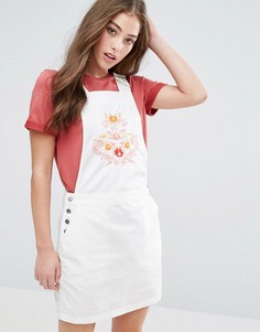 Сарафан с вышивкой Vero Moda Florence - Белый