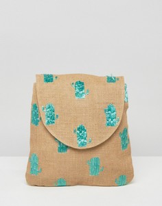 Пляжный рюкзак с кактусами ASOS - Мульти