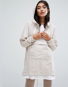Ветровка через голову с капюшоном Ellesse - Белый