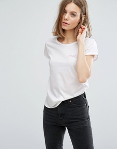 Футболка с вышивкой Amour Maison Labiche - Белый