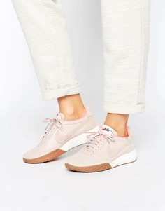 Розовые кроссовки Nike Roshe Waffle Racer - Розовый