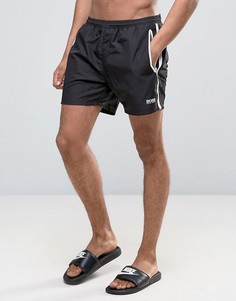 Черные шорты для плавания BOSS By Hugo Boss Lightfish - Черный
