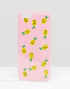 Чехол для Iphone 6 с принтом ананаса Signature - Розовый