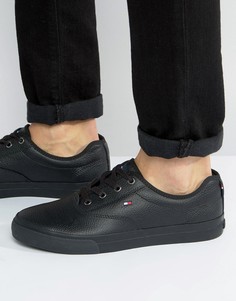 Кожаные кроссовки Tommy Hilfiger Paulie - Черный