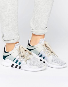 Бежевые кроссовки adidas Originals EQT Support - Коричневый
