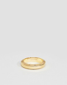 Золотистое кольцо Mister Timless - Золотой