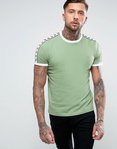 Зеленая футболка Fred Perry Sports Authentic - Зеленый