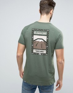 Зеленая футболка The North Face Kilimanjaro Face - Зеленый
