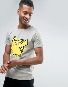Футболка с принтом Pikachu Jack &amp; Jones Pokemon - Серый
