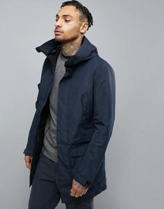 Парка с капюшоном и принтом Jack &amp; Jones - Серый