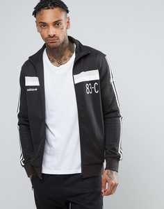 Черная спортивная куртка adidas Originals 83-C BK7529 - Черный