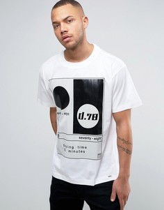 Футболка с принтом Diesel T-WALLACE - Белый