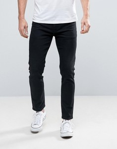 Черные укороченные джинсы скинни ASOS - Черный