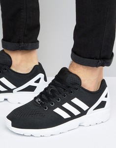 Черные кроссовки adidas Originals zx flux EM - Черный