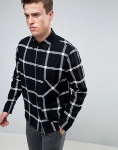 Рубашка в клетку Cheap Monday - Черный